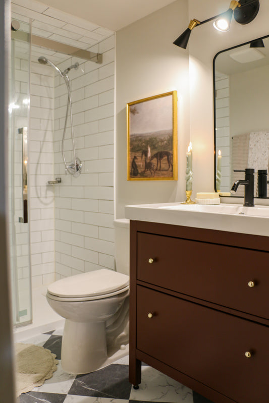 Transforming Small Spaces: A Stylish Bathroom Makeover