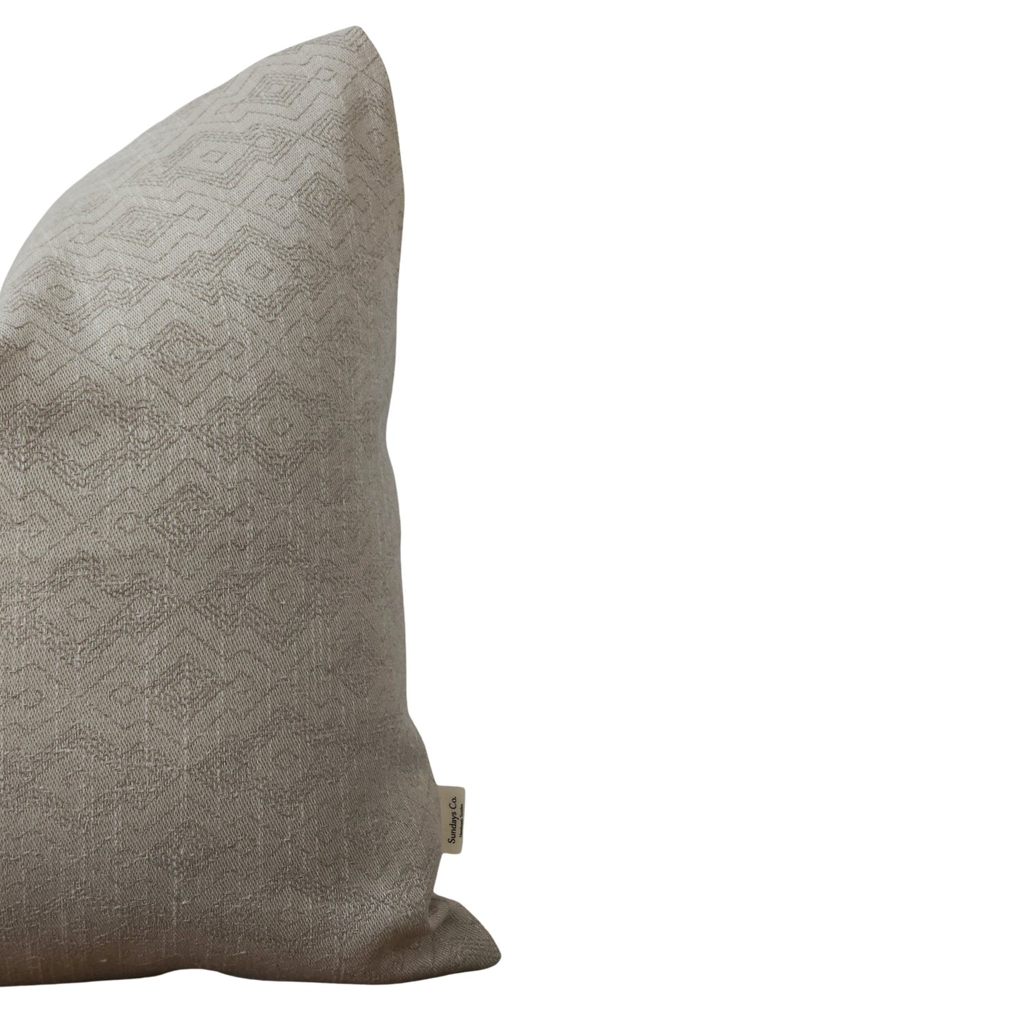 GWEN || Neutral Geometric Throw Pillow, Greige Minimal Throw Pillow, Wabi Sabi Style Throw Pillow.